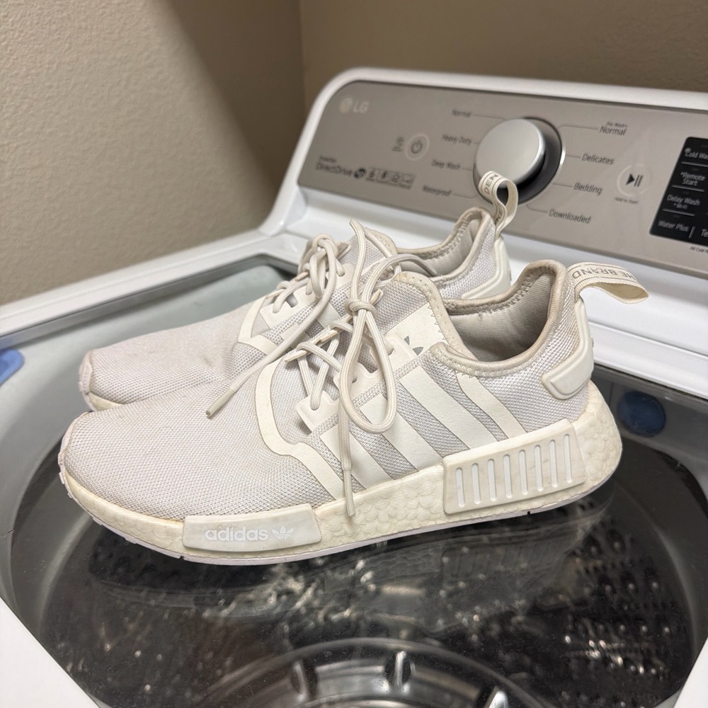 Adidas Women's Cream Athletic Shoes